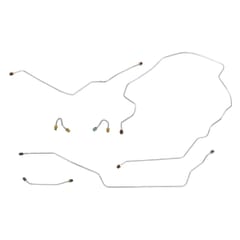 (1967) Brake Line Set - Front 2wd - Power Drum Brakes